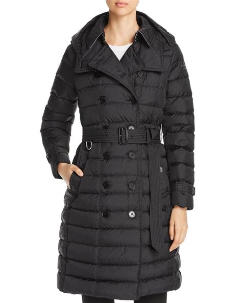 burberry dalmerton puffer coat|Burberry Dalmerton Down Puffer Trench Coat .